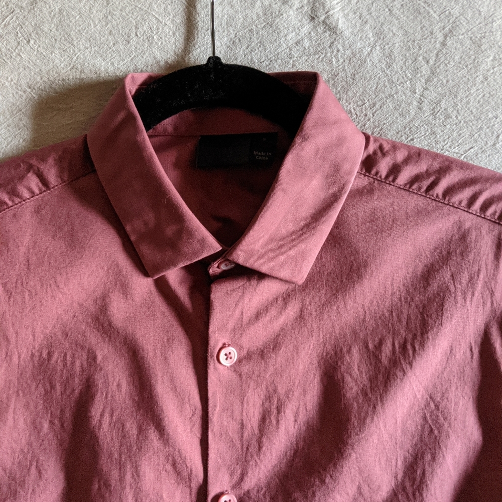 ASOS men's button down short sleeve shirt